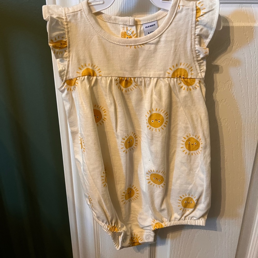 Baby girl summer romper